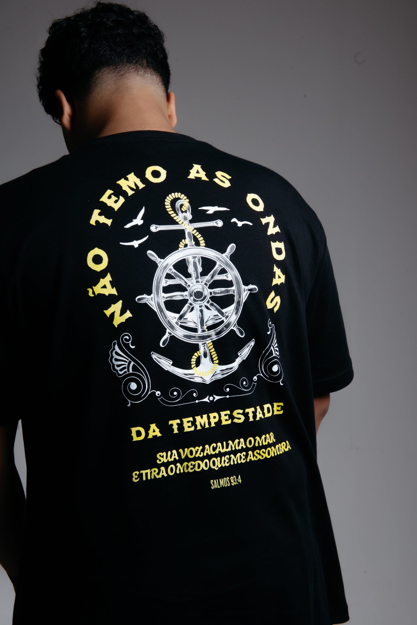 Camiseta Oversized Anchor Of Peace