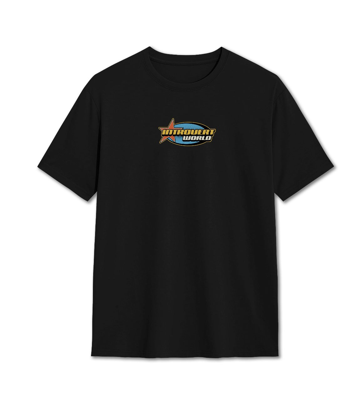 Camiseta Oversized Introvert World