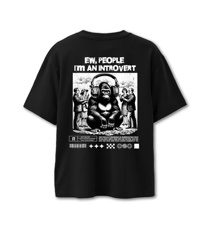 Camiseta Oversized Ew, People.
