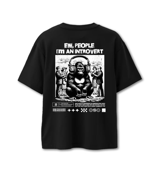 Camiseta Oversized Ew, People.